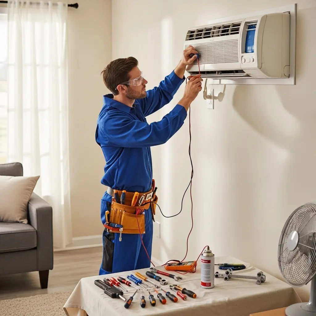 Pursaklar Daikin Daikin klima gaz dolumu ve bakım – Enerji verimliliği artırıldı. - Teknik servis örneği